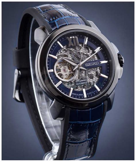 seiko men watches skeleton